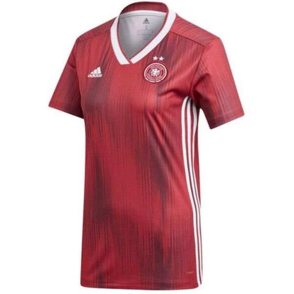 Camiseta Alemania Segunda equipo Mujer 2019 Rojo